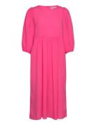 Marion Dress Polvipituinen Mekko Pink Lollys Laundry