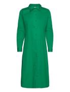 Fqemisa-Dress Polvipituinen Mekko Green FREE/QUENT