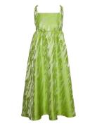 Vmvarious Sl Strap Calf Dress Vma Polvipituinen Mekko Green Vero Moda