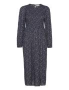 Kanomy Smock Dress Polvipituinen Mekko Black Kaffe