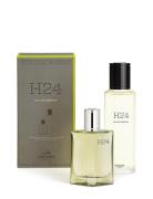 H24 Eau De Parfum 30Ml + Refill 125Ml Hajuvesi Eau De Parfum Nude HERM...