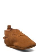 Elastic Slipper Suede Aamutossut Sisäkengät Brown En Fant