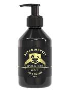 Hair & Body Wash Oud & Saffron Suihkugeeli Nude Beard Monkey