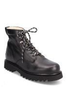 Biapatrick Laced Up Boot Nyörisaappaat Black Bianco