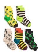 Kids 5-Pack Boozt Gift Set Sukat Multi/patterned Happy Socks