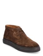 Anis 2.0 Desert-kengät Nauhakengät Brown Playboy Footwear