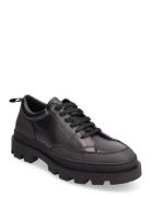 Tanner Leather Sneaker Matalavartiset Sneakerit Tennarit Black Les Deu...