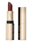 Luxe Lipstick Huulipuna Meikki Burgundy Bobbi Brown