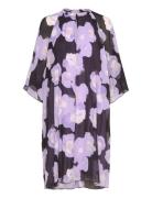 Hendraiw Dress Polvipituinen Mekko Purple InWear