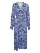 Nikolekb Long Dress Polvipituinen Mekko Blue Karen By Simonsen