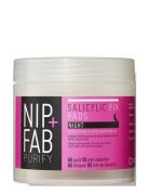 Salicylic Acid Night Pads Puhdistusliina Kasvot Nude Nip+Fab