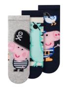 Nmmfinni Peppapig 3P Sock Cplg Sukat Multi/patterned Name It