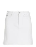 Hr A-Line Mini Skirt Lyhyt Hame White Calvin Klein Jeans