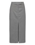 Holsye Skirt Polvipituinen Hame Grey Second Female