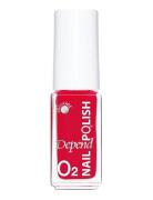 Minilack Oxygen Färg A732 Kynsilakka Meikki Red Depend Cosmetic