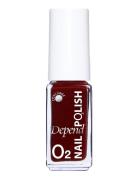Minilack Oxygen Färg A534 Kynsilakka Meikki Red Depend Cosmetic
