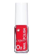 Minilack Oxygen Färg A621 Kynsilakka Meikki Red Depend Cosmetic