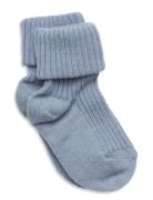Cotton Rib Baby Socks Sukat Blue Mp Denmark