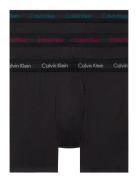 3P Boxer Brief Bokserit Black Calvin Klein