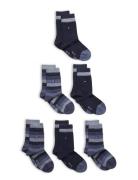 Th Kids Basic Stripe Sock 6P Ecom Sukat Multi/patterned Tommy Hilfiger