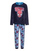 Pyjalong Pyjamasetti Pyjama Multi/patterned Spider-man