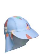 Sunprotection Swim Cap Uimalakki Blue Lindex