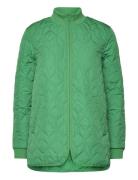 Quilt Jacket Tikkitakki Green Ilse Jacobsen