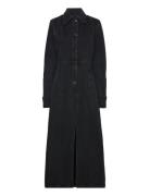 Black Wash Boiler Dress Maksimekko Juhlamekko Black Cannari Concept