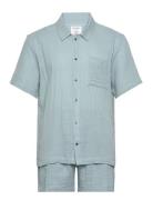 S/S Short Set Pyjama Blue Calvin Klein