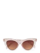 Acetate Frame Sunglasses Aurinkolasit Pink Mango