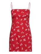 Joie Mini Dress Lyhyt Mekko Red Bardot