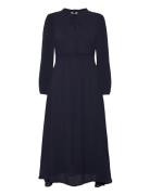Dotta - Dress Polvipituinen Mekko Navy Claire Woman