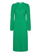 Lova Structure Dress Polvipituinen Mekko Green Bubbleroom