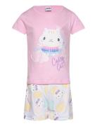 Pyjama Pyjamasetti Pyjama Pink Gabby's Dollhouse