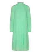 Binacras Dress Polvipituinen Mekko Green Cras