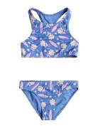 Lorem Crop Top Set Bikinit Blue Roxy