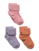 Cotton Rib Baby Socks - 3-Pack Sukat Multi/patterned Mp Denmark