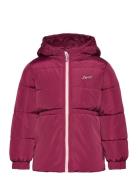 Levi's® Thigh Length Puffer Jacket Toppatakki Red Levi's