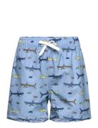 Swim Shorts, Aop Uimashortsit Blue Color Kids