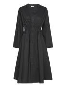 Fqmalay-Dress Polvipituinen Mekko Black FREE/QUENT