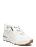 Women Lace-Up Matalavartiset Sneakerit Tennarit White Tamaris