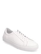 Classic Sneaker -Grained Leather Matalavartiset Sneakerit Tennarit Whi...