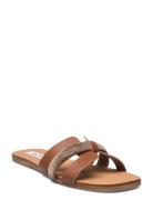 Edriah Sandal Matalapohjaiset Sandaalit Brown Steve Madden