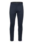 Milano Jersey Pants Bottoms Trousers Formal Blue Clean Cut Copenhagen