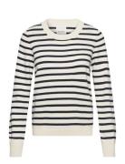 Gertiepw Pu Tops Knitwear Jumpers White Part Two
