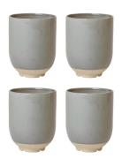 Krus 'Eli' Home Tableware Cups & Mugs Coffee Cups Grey Broste Copenhag...