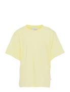 Our Asta Big Tee Tops T-shirts Short-sleeved Yellow Grunt