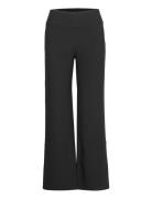 Angie Short Trousers Bottoms Trousers Flared Black Marville Road