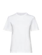 Crew Neck Regular Tops T-shirts Short-sleeved White Bread & Boxers