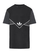 Adicolor T-Shirt Sport T-shirts Short-sleeved Black Adidas Originals